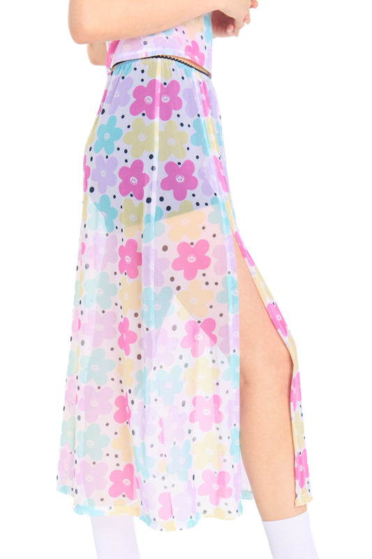 MAXI MESH FLORES PASTEL