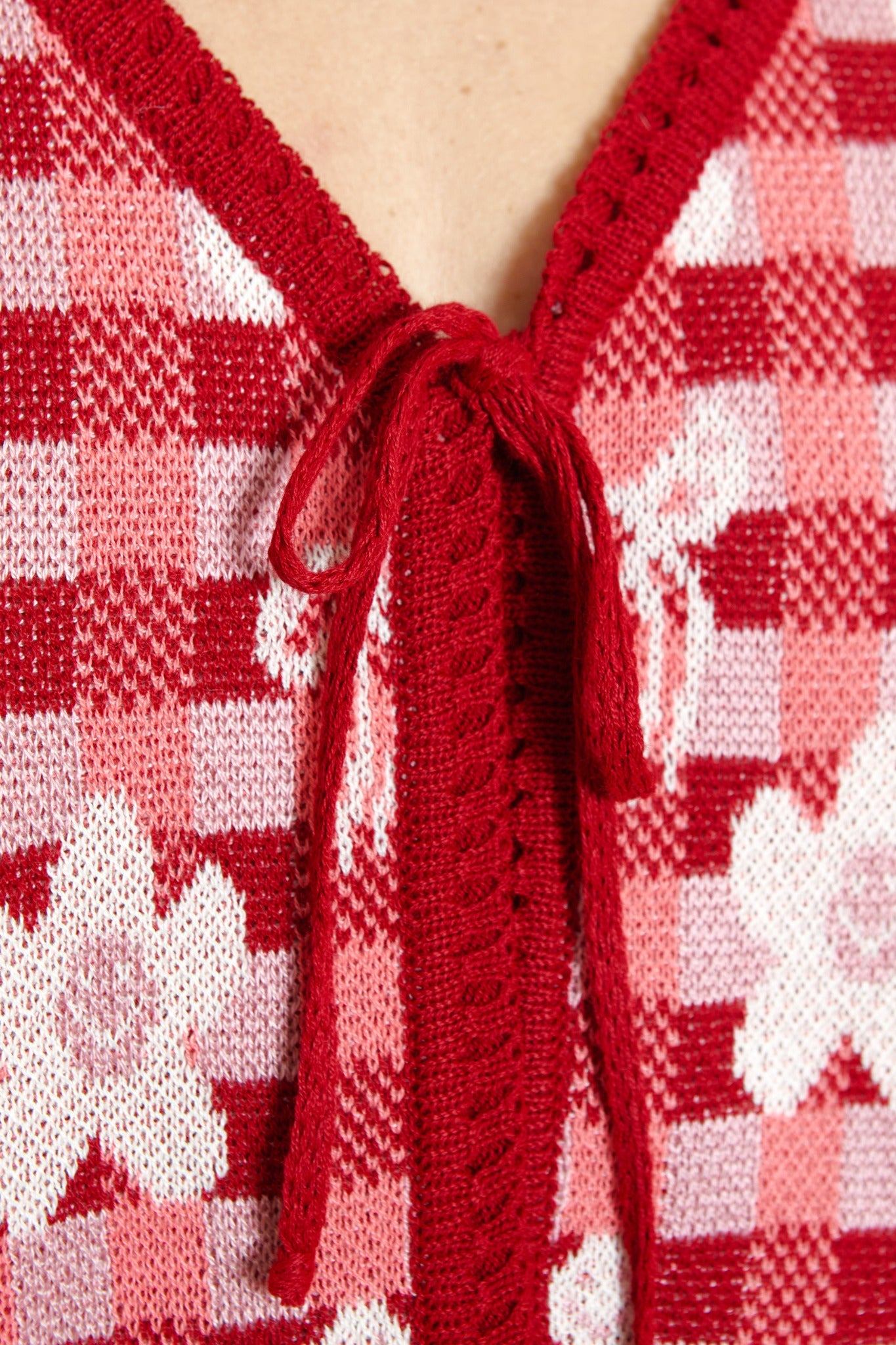CHALECO ROJO CINTA
