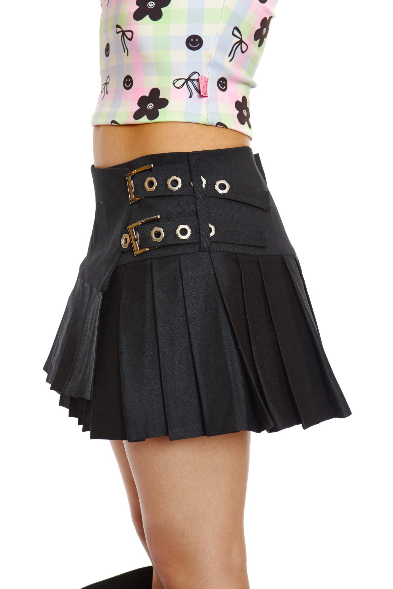 FALDA TABLAS NEGRA
