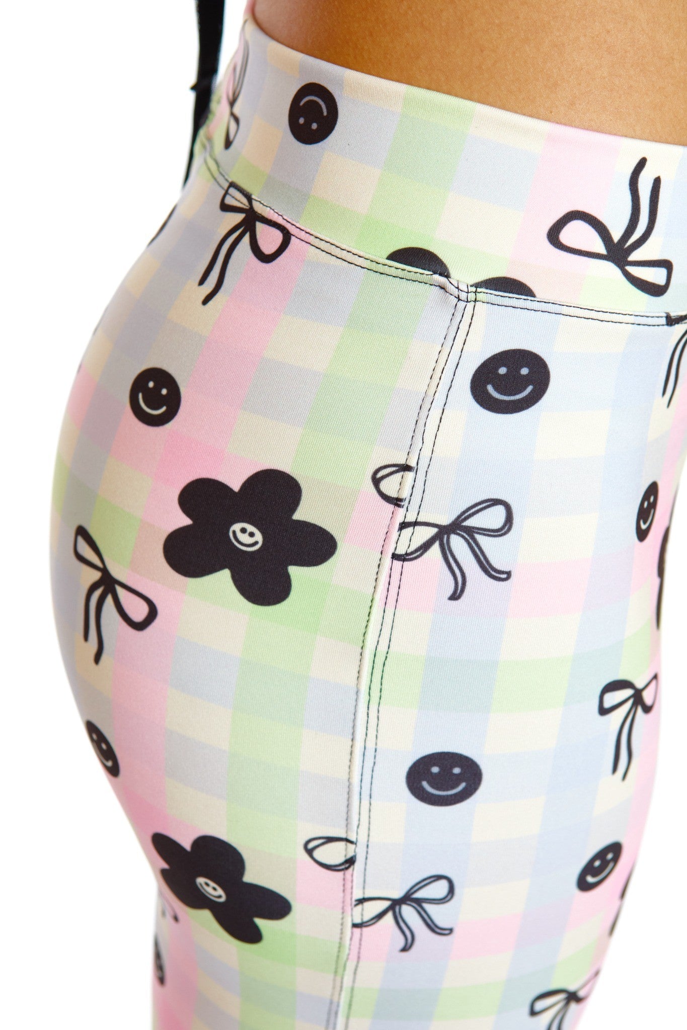 MAXI CALZA ESTAMPADA MULTICOLOR CINTA