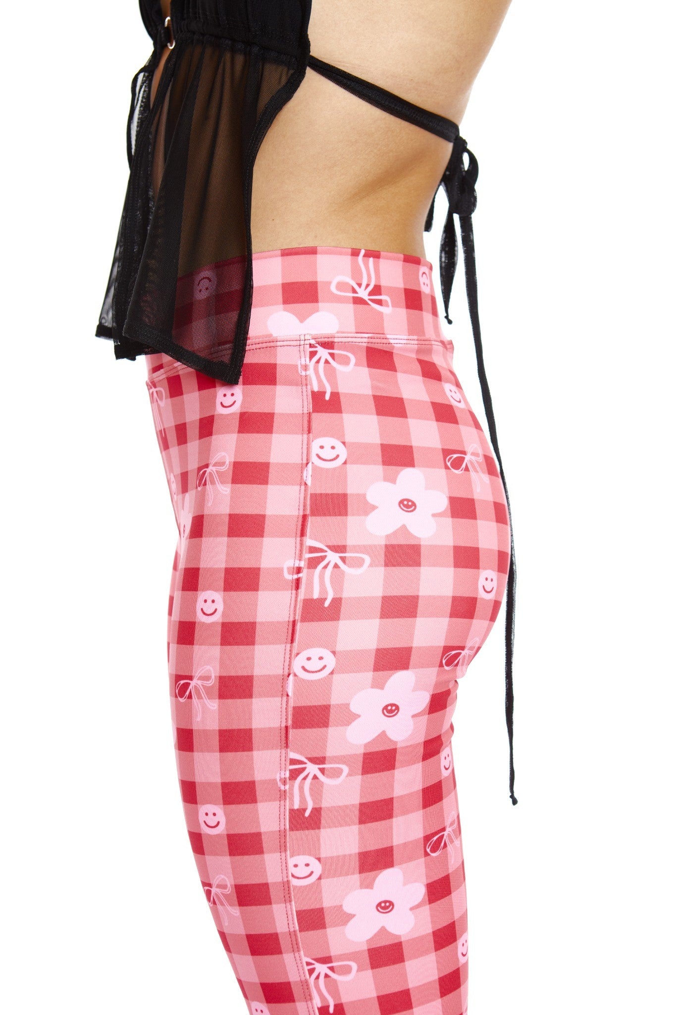 MAXI CALZA ESTAMPADA ROJA CINTA