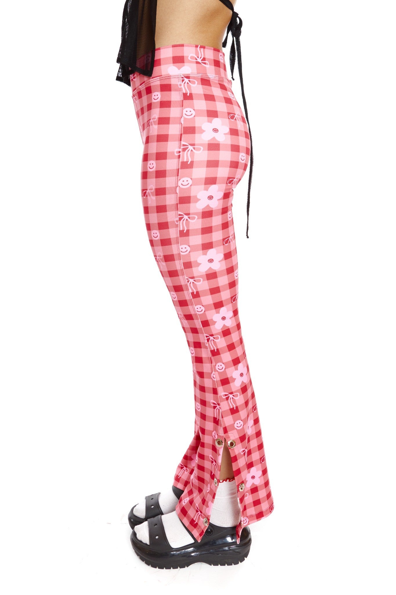 MAXI CALZA ESTAMPADA ROJA CINTA
