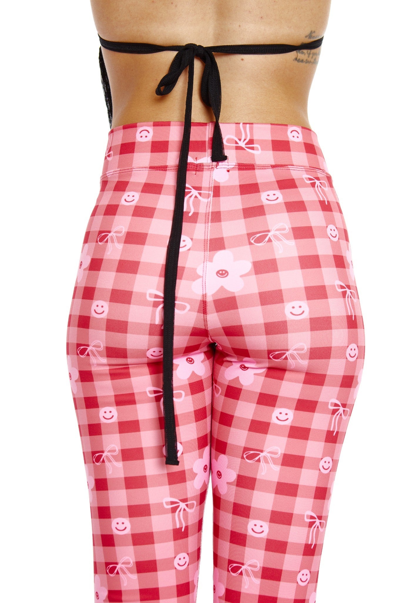 MAXI CALZA ESTAMPADA ROJA CINTA