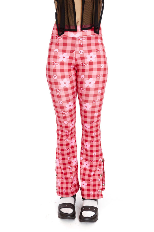 MAXI CALZA ESTAMPADA ROJA CINTA