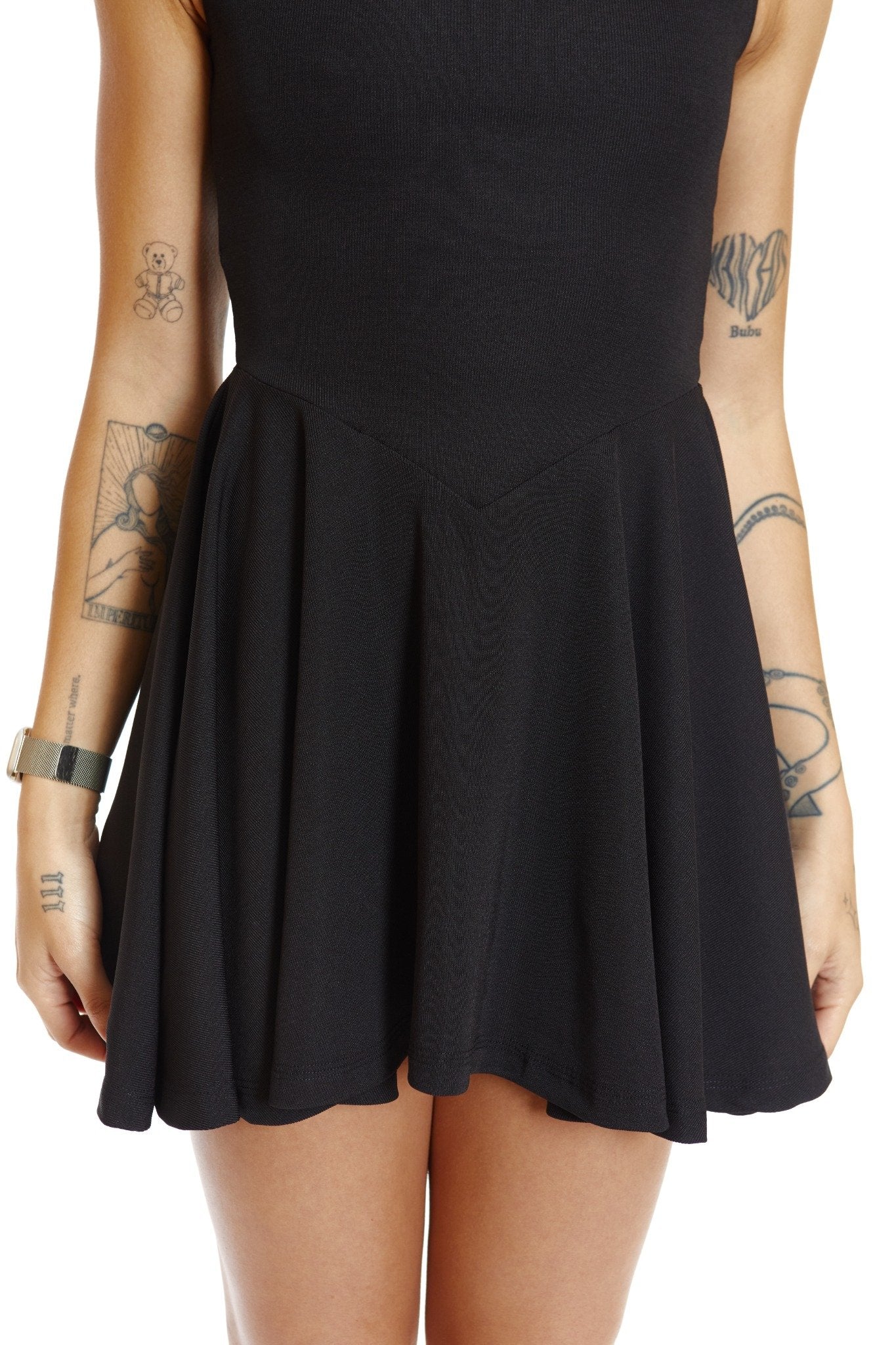MINI VESTIDO NEGRA
