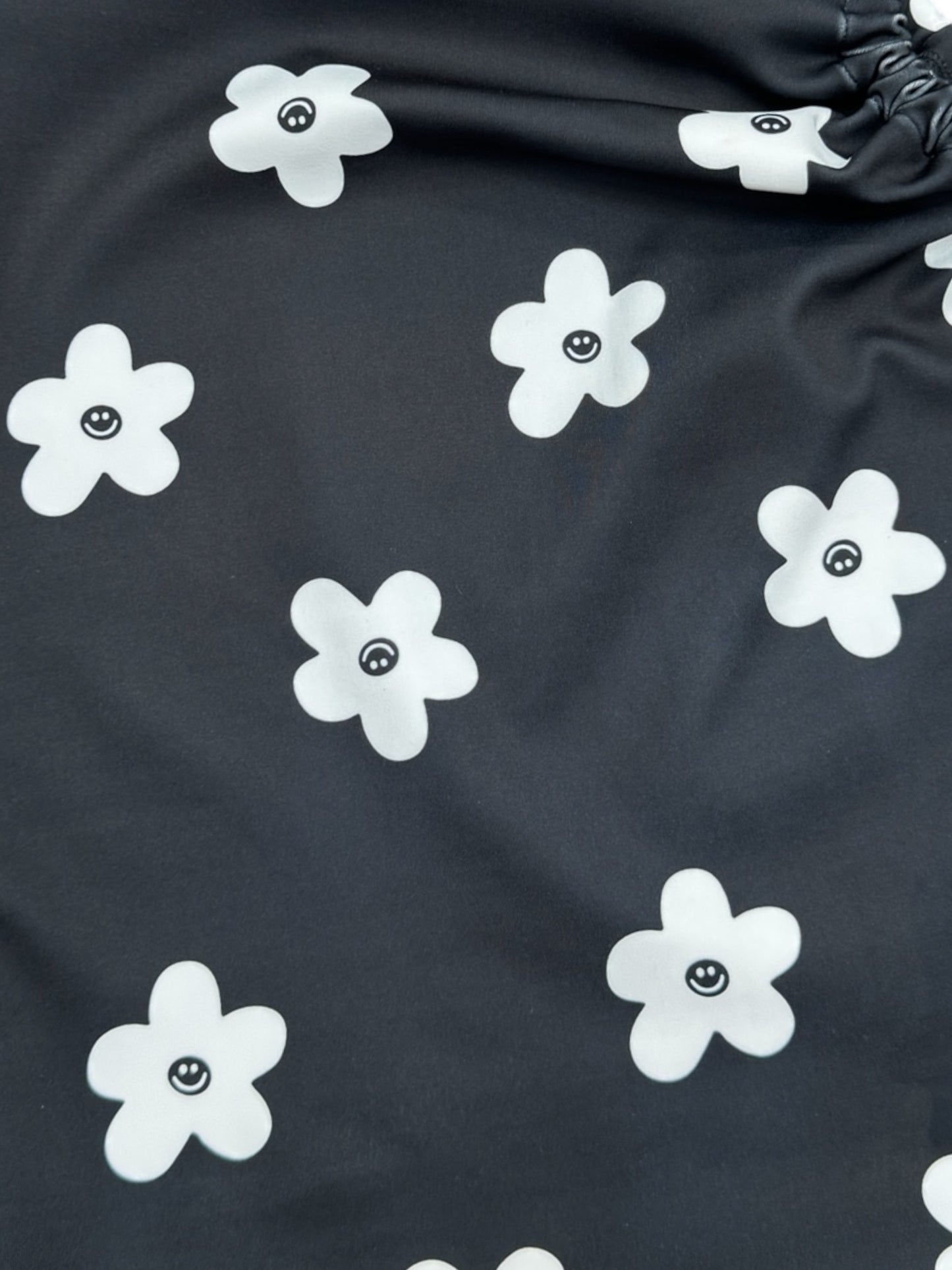 TOP CINTA NEGRO FLOR