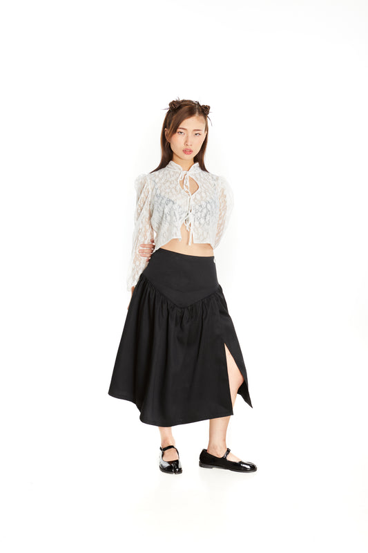 FALDA REBECA NEGRA BASIC