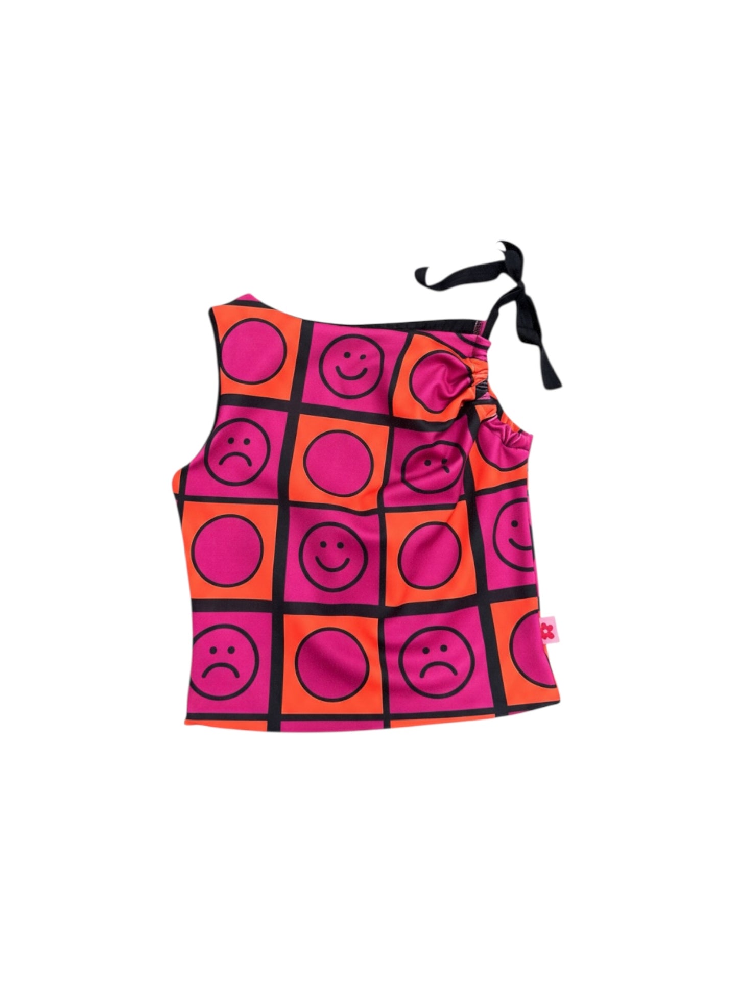 TOP CINTA NARANJO-MAGENTA