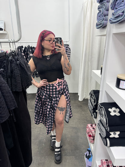 TOP MESH MINI CORAZONES