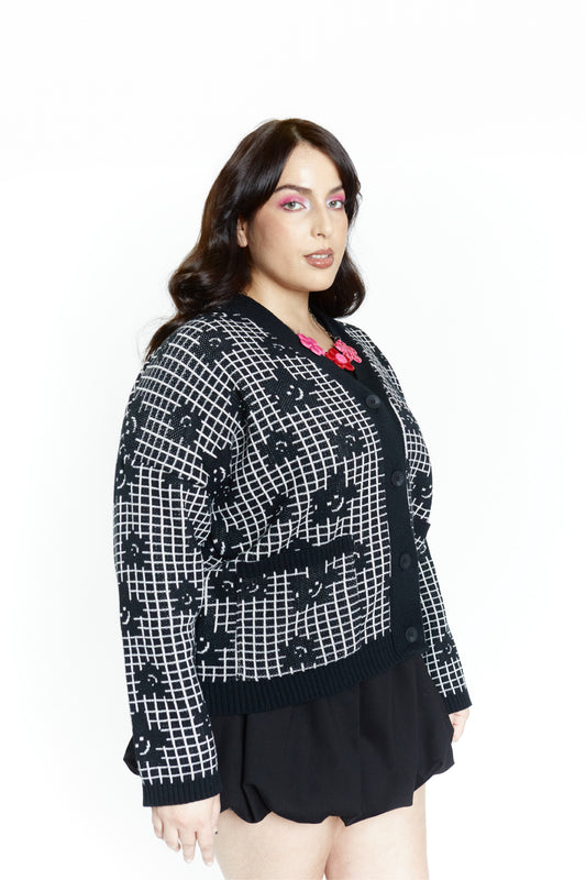 CARDIGAN B&N FLOR