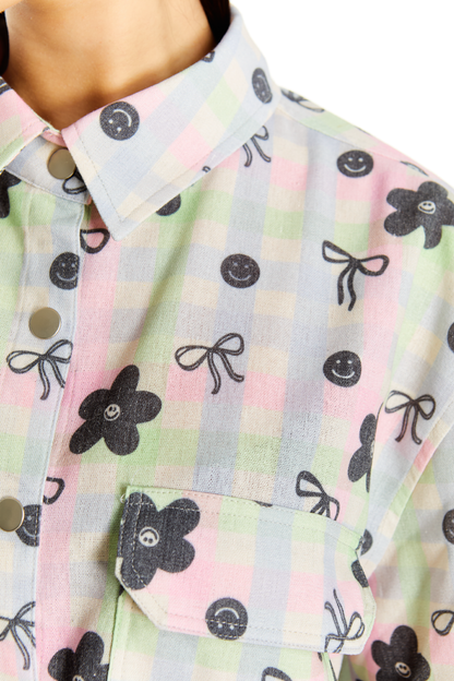 SOBRECAMISA MULTICOLOR CINTA