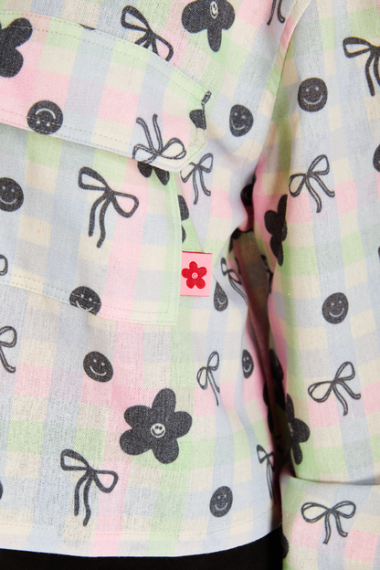 SOBRECAMISA MULTICOLOR CINTA