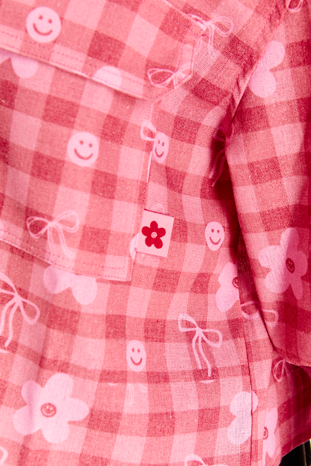 SOBRECAMISA ROJO CINTA