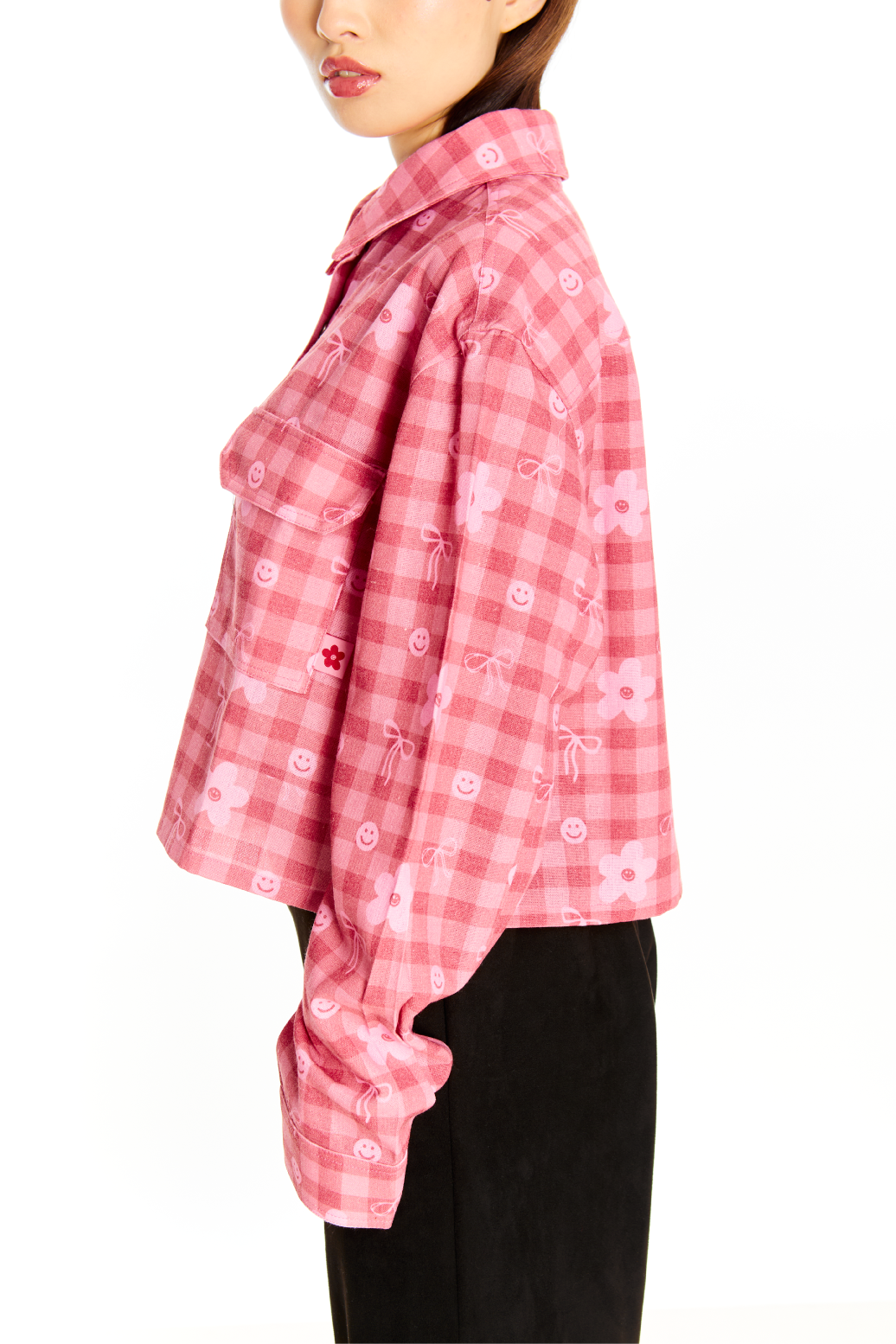 SOBRECAMISA ROJO CINTA