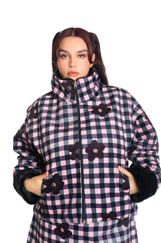 CHAQUETA PIEL CUADRILLE FLOR (PRE-VENTA)