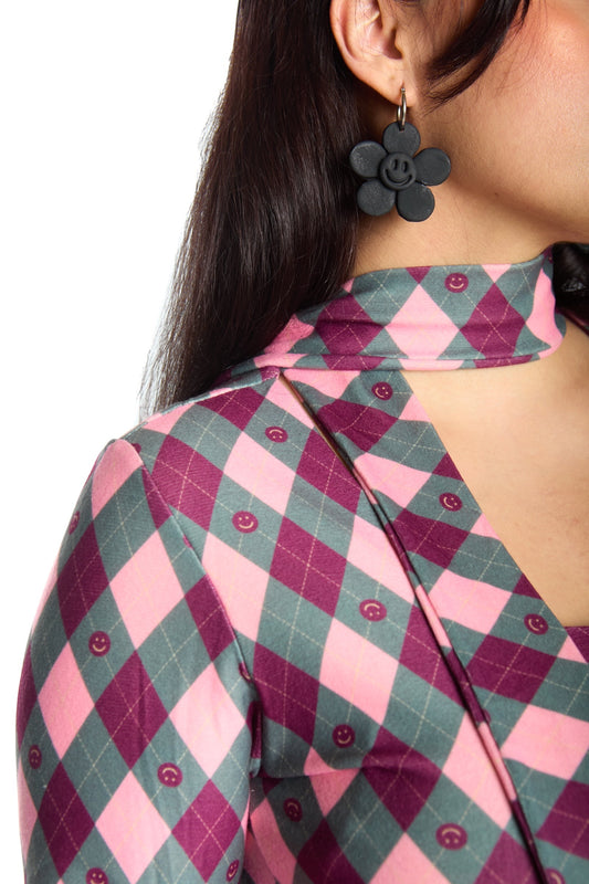 TOP MULTIESCOTE ROMBOS BURDEO (PRE-VENTA)