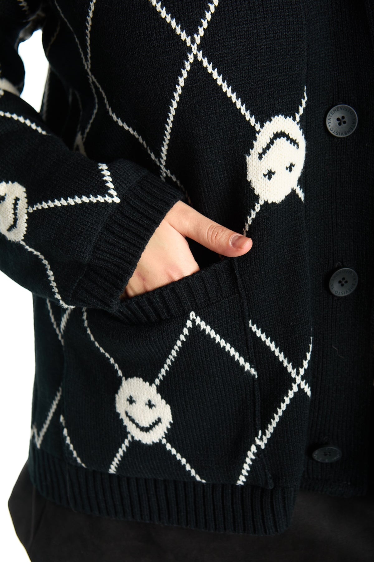 CARDIGAN ROMBOS HAPPY (PRE-VENTA)