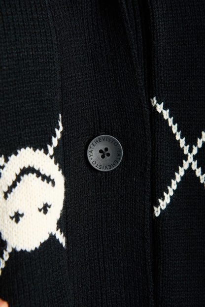 CARDIGAN ROMBOS HAPPY (PRE-VENTA)