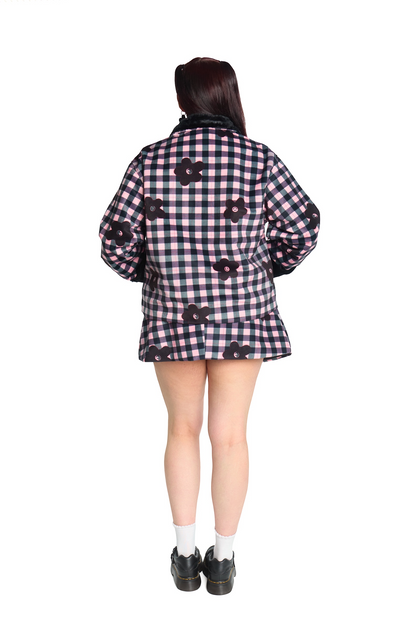 CHAQUETA PIEL CUADRILLE FLOR