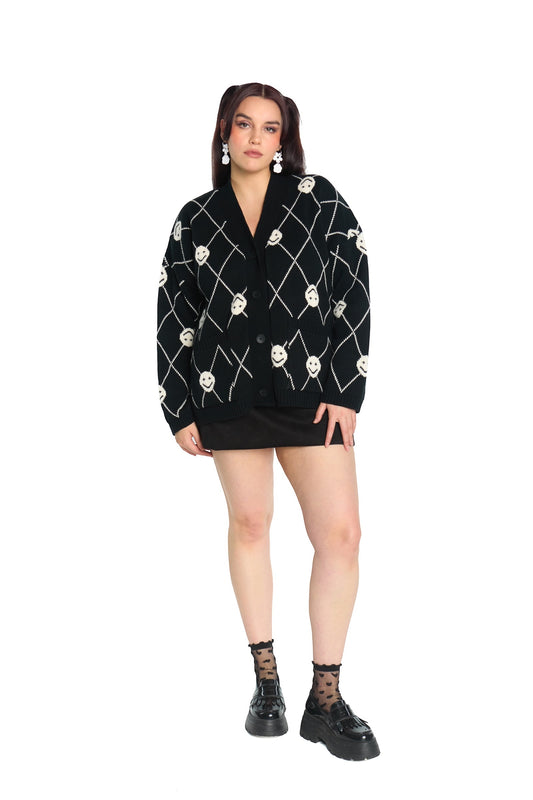 CARDIGAN ROMBOS HAPPY (PRE-VENTA)