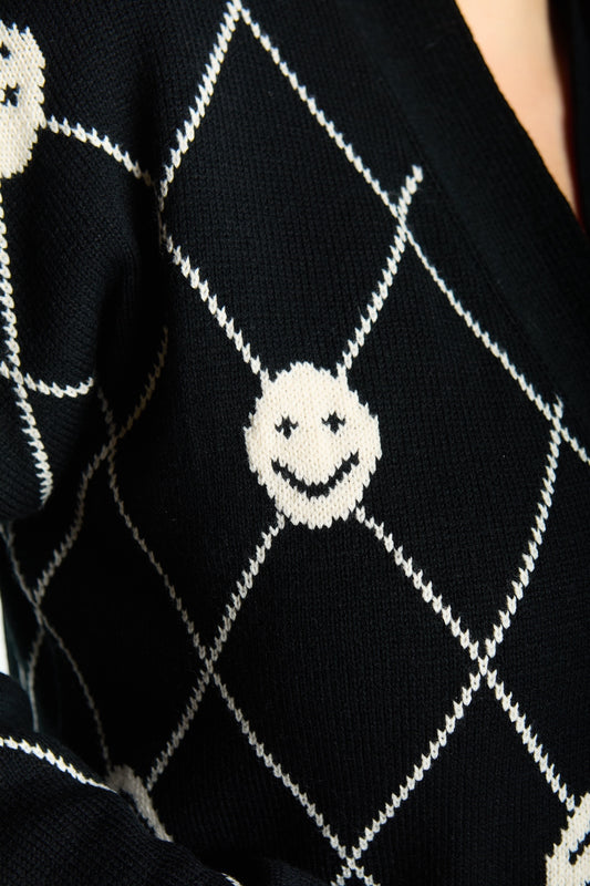 CARDIGAN ROMBOS HAPPY (PRE-VENTA)