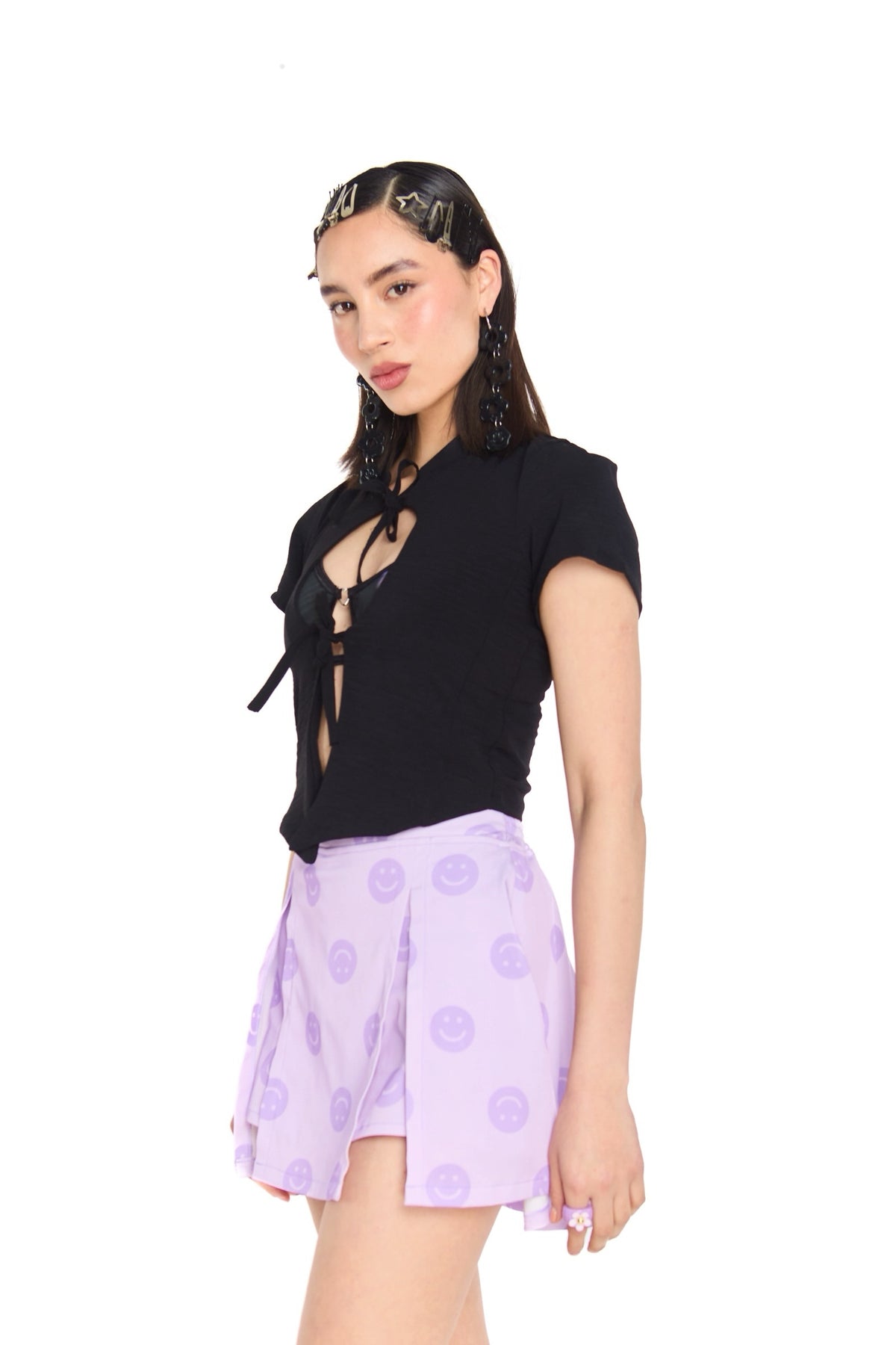 BLUSA ESCOTE NEGRO BASIC
