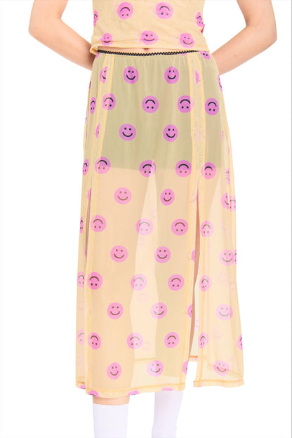 MAXI MESH AMARILLO ROSA