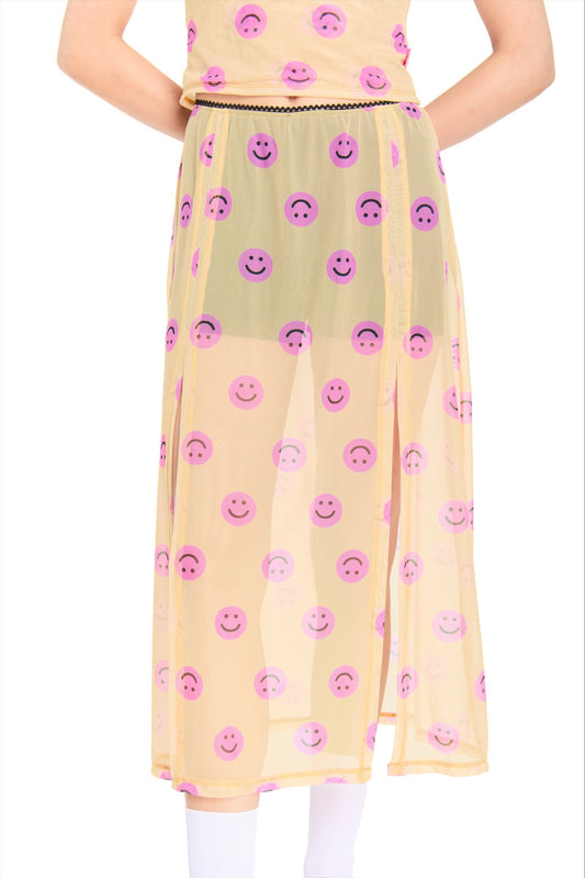 MAXI MESH AMARILLO ROSA