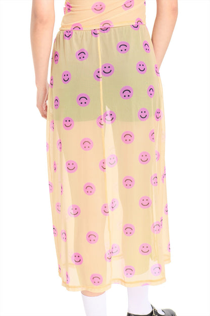 MAXI MESH AMARILLO ROSA