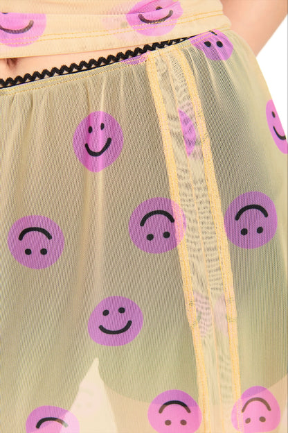 MAXI MESH AMARILLO ROSA