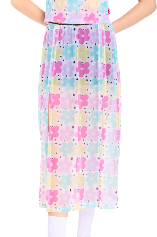 MAXI MESH FLORES PASTEL
