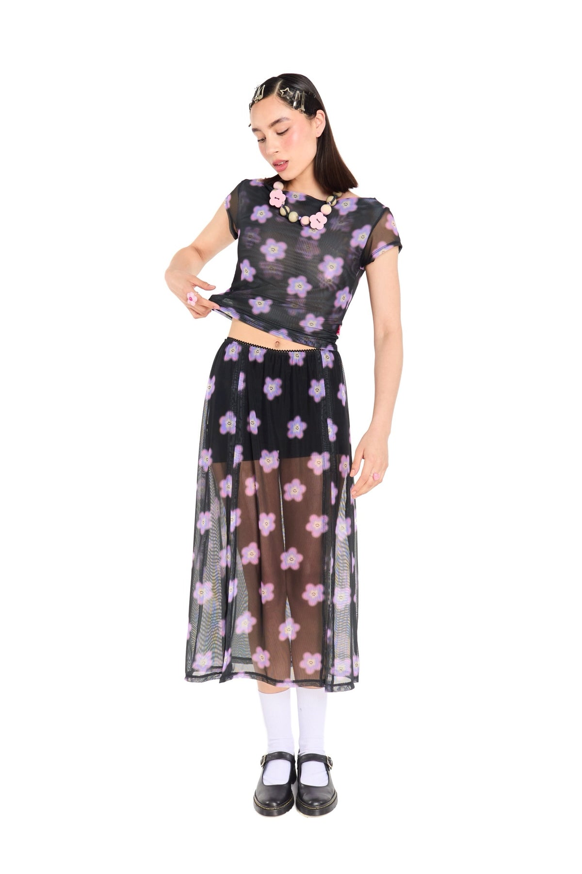 MAXI MESH NEGRO MULTICOLOR