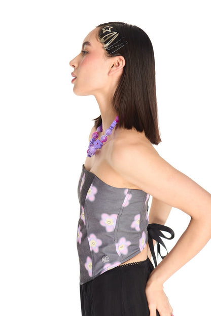 CORSET GRIS MULTICOLOR