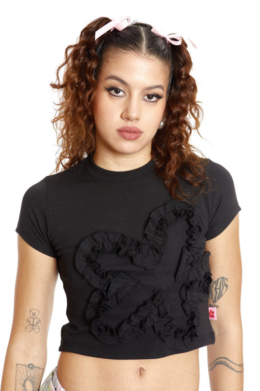 BABY TEE NEGRA