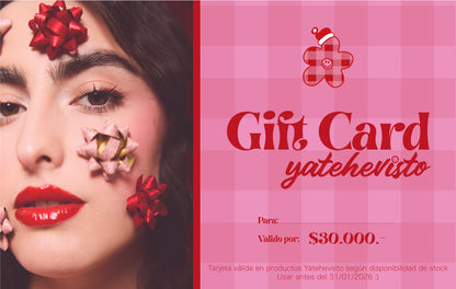 GIFT CARD YATEHEVISTO