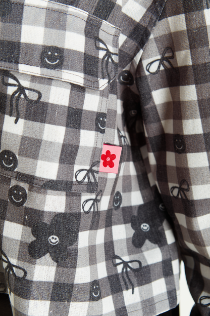 SOBRECAMISA B&N CINTA