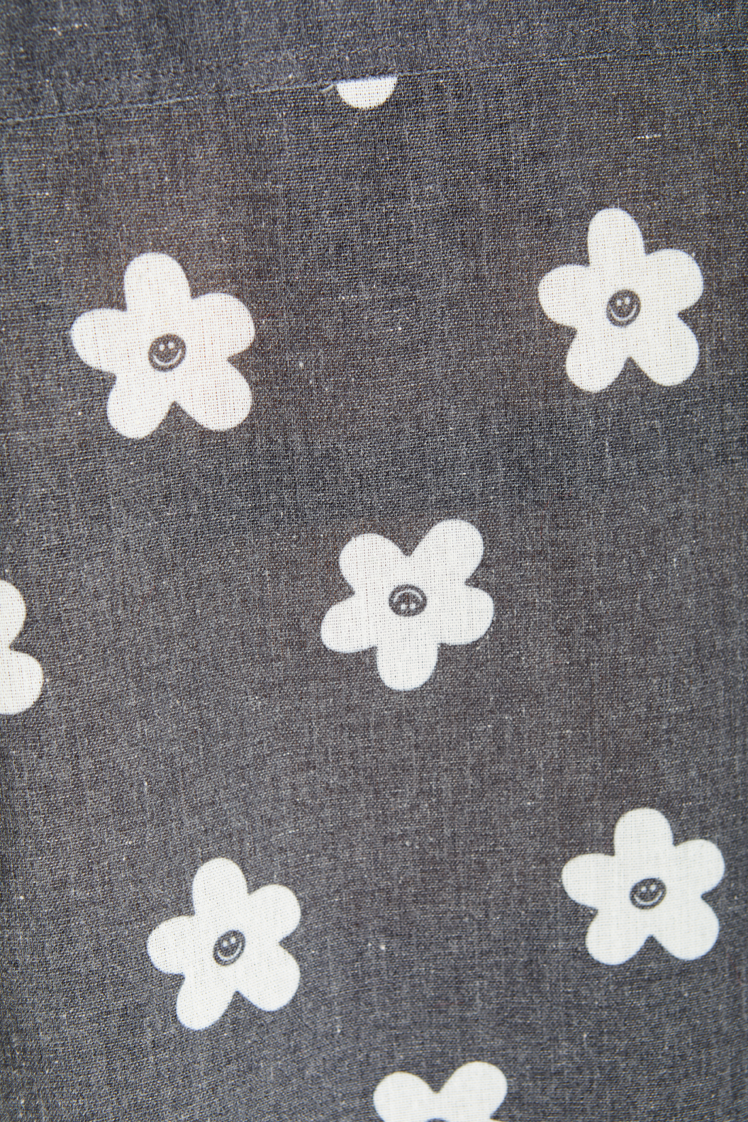 SOBRECAMISA GRIS FLOR