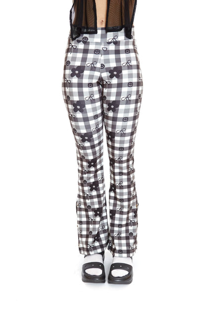 MAXI CALZA ESTAMPADA B&N CINTA