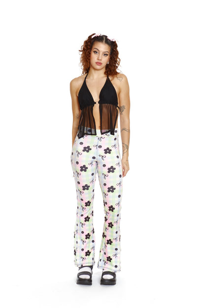 MAXI CALZA ESTAMPADA MULTICOLOR CINTA