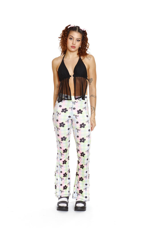 MAXI CALZA ESTAMPADA MULTICOLOR CINTA