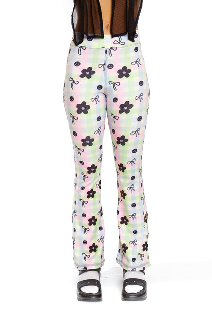 MAXI CALZA ESTAMPADA MULTICOLOR CINTA