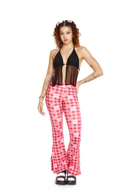 MAXI CALZA ESTAMPADA ROJA CINTA