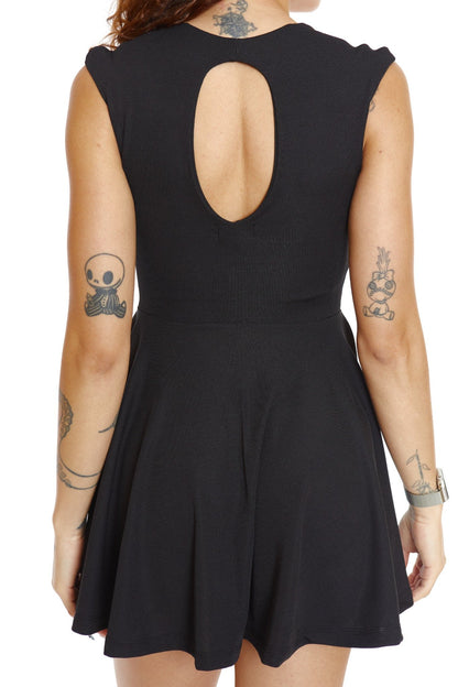 MINI VESTIDO NEGRA