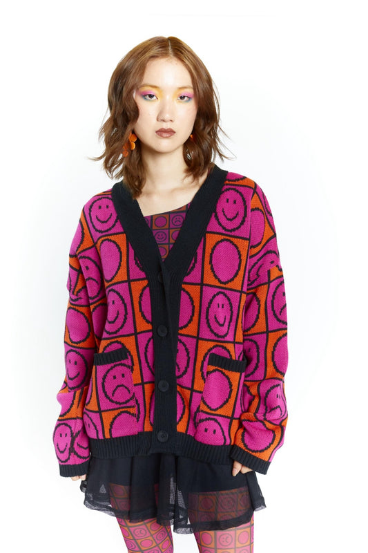 CARDIGAN MAGENTA