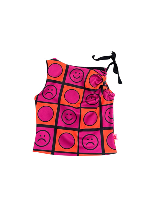 TOP CINTA NARANJO-MAGENTA