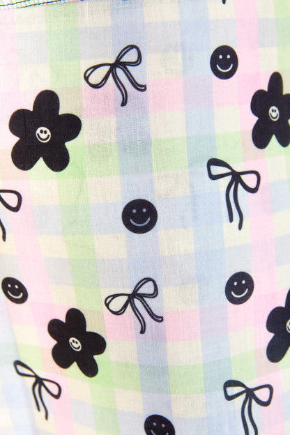 SHORT CAPA MULTICOLOR CINTA