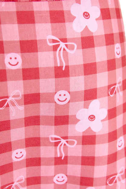 SHORT CAPA ROJA CINTA