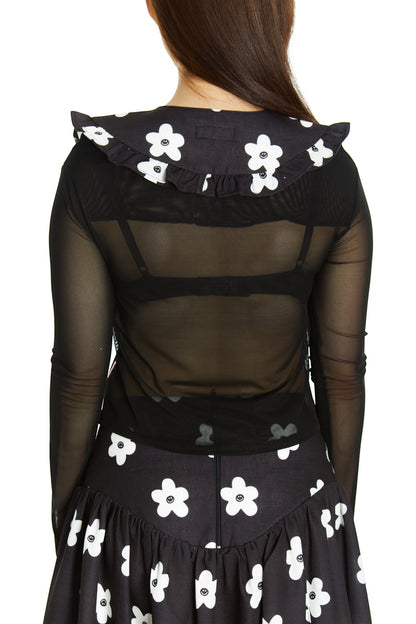 CUELLO NEGRO FLOR