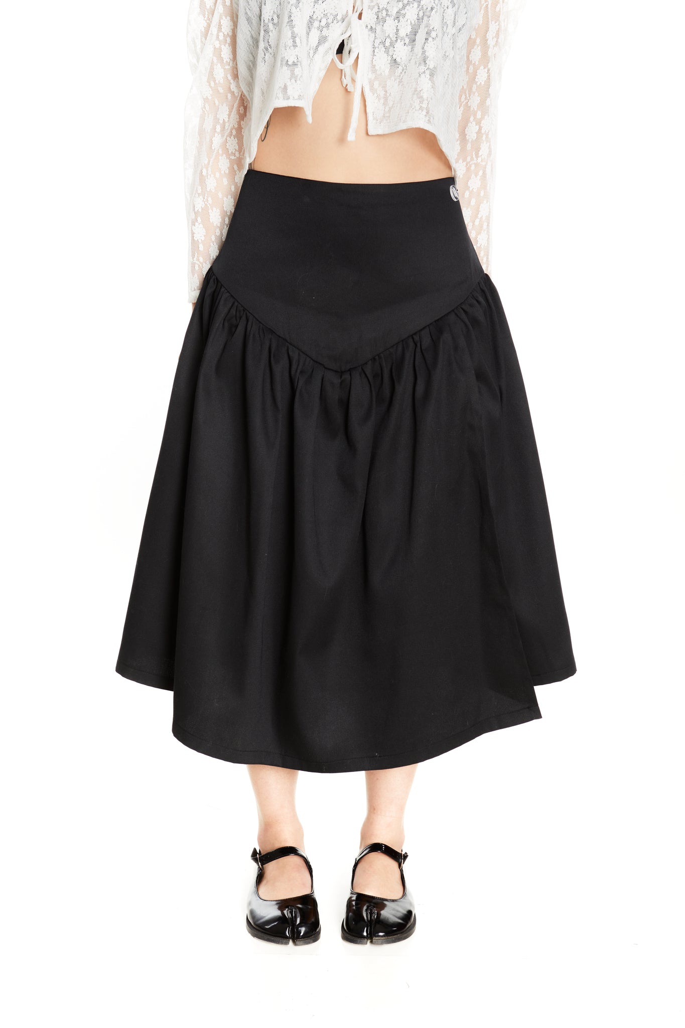 FALDA REBECA NEGRA BASIC