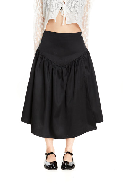 FALDA REBECA NEGRA BASIC